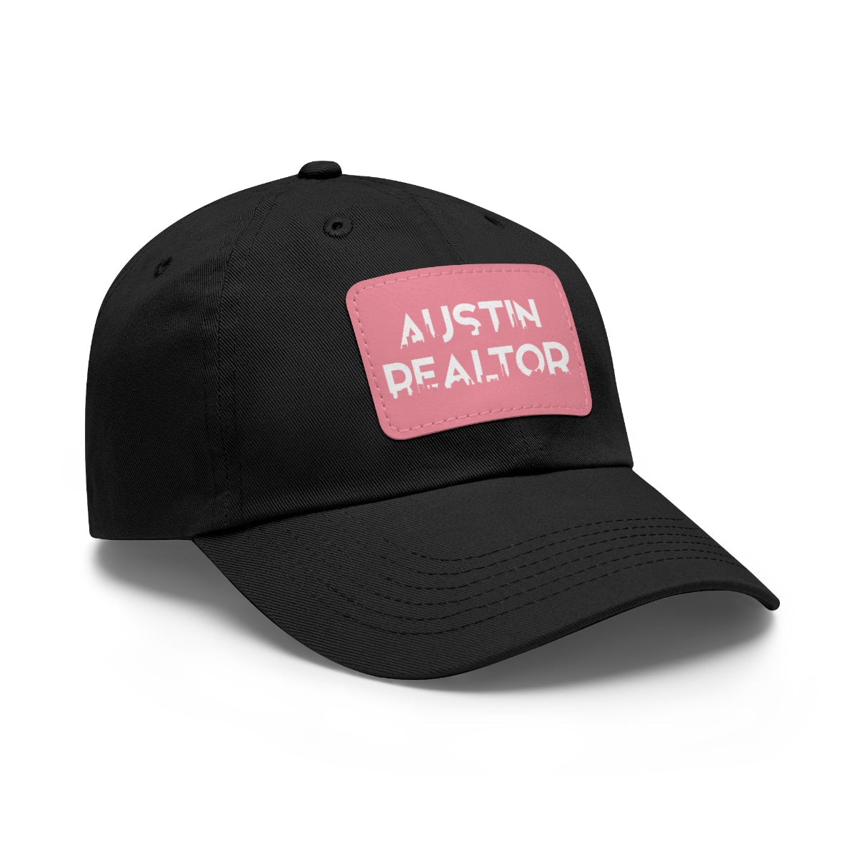 Austin Realtor Skyline Hat with Leather Patch - Hats | ShirtyAgents