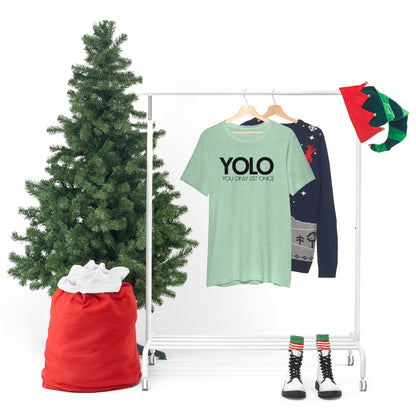 YOLO H1 – You Only List Once Tee