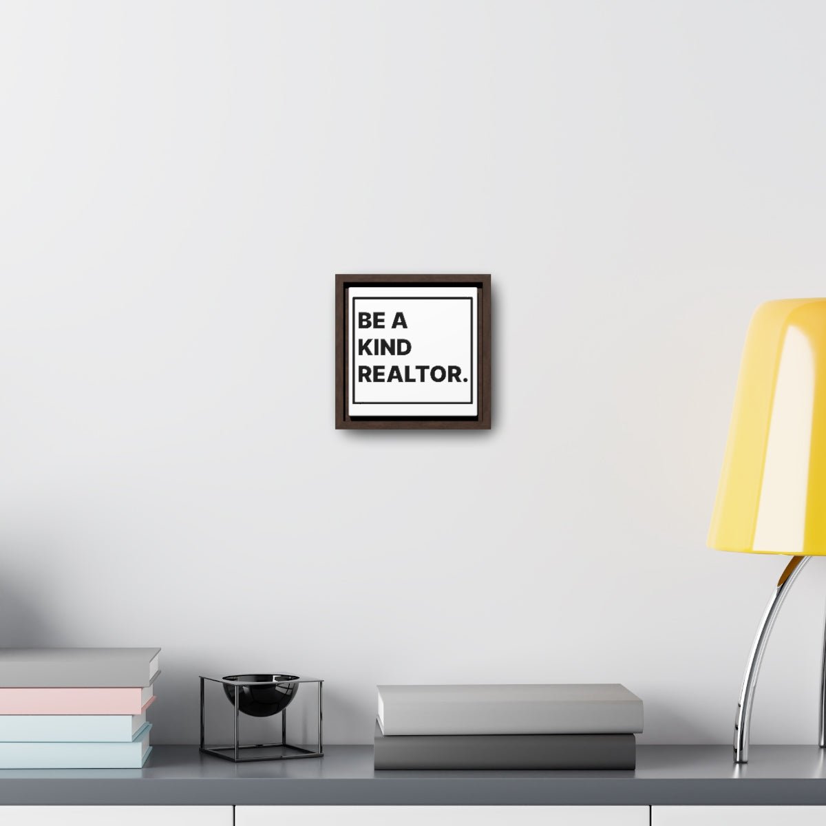 Be A Kind Realtor Canvas - Canvas | ShirtyAgents