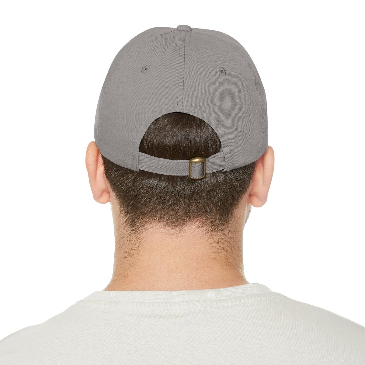 Birth. Real Estate. Death. Hat with Leather Patch - Hats | ShirtyAgents