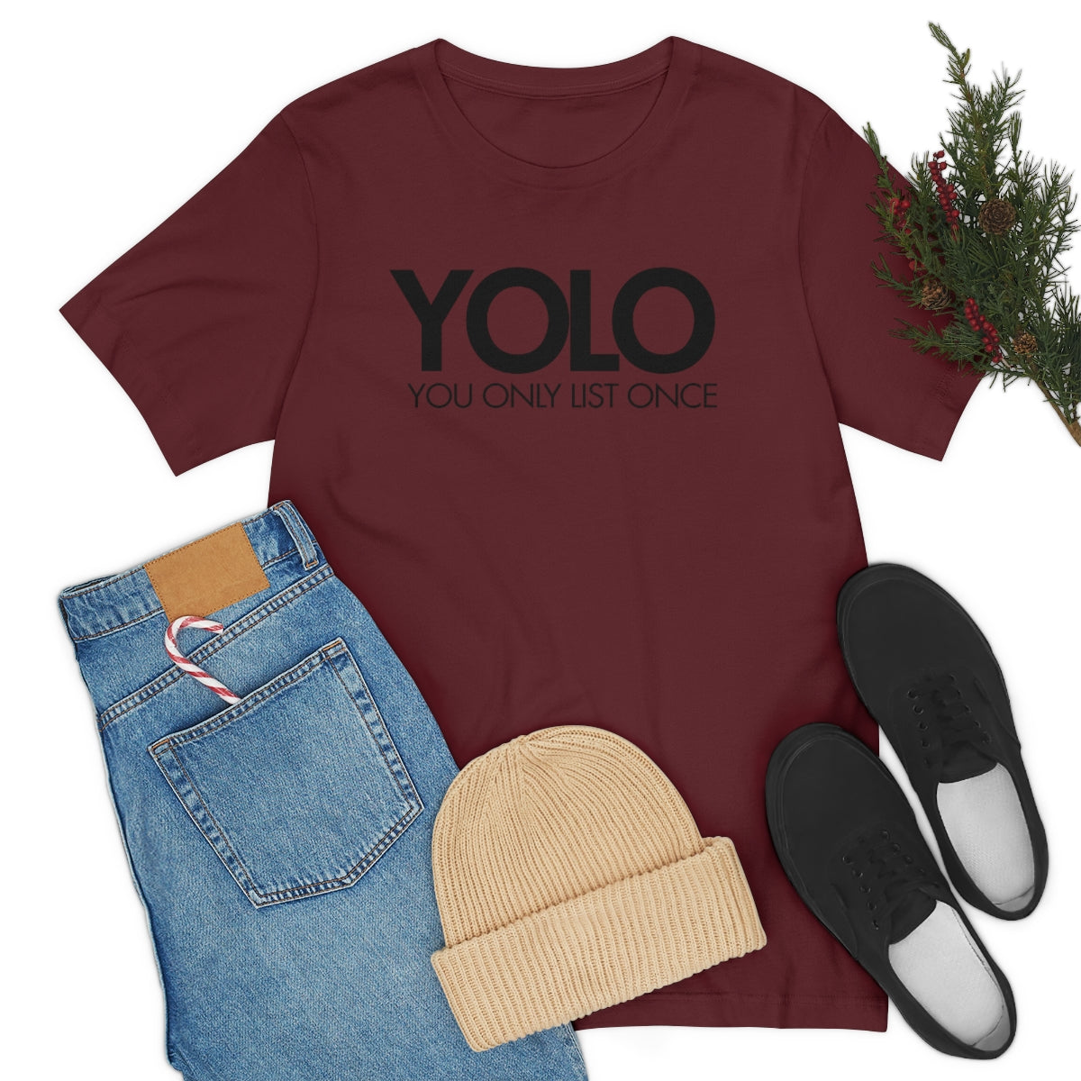 YOLO H1 – You Only List Once Tee