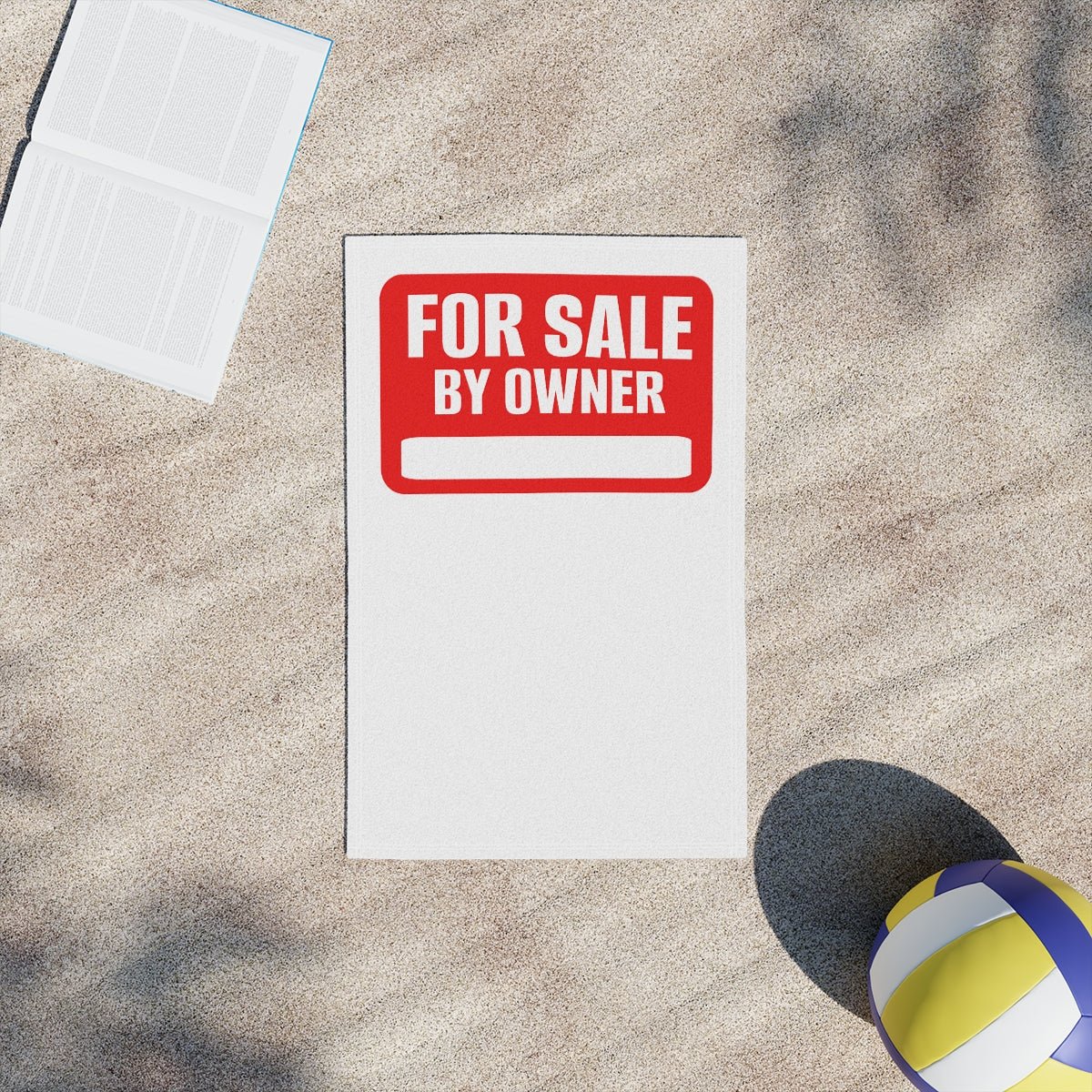 FSBO Beach Towels - Home Decor | ShirtyAgents