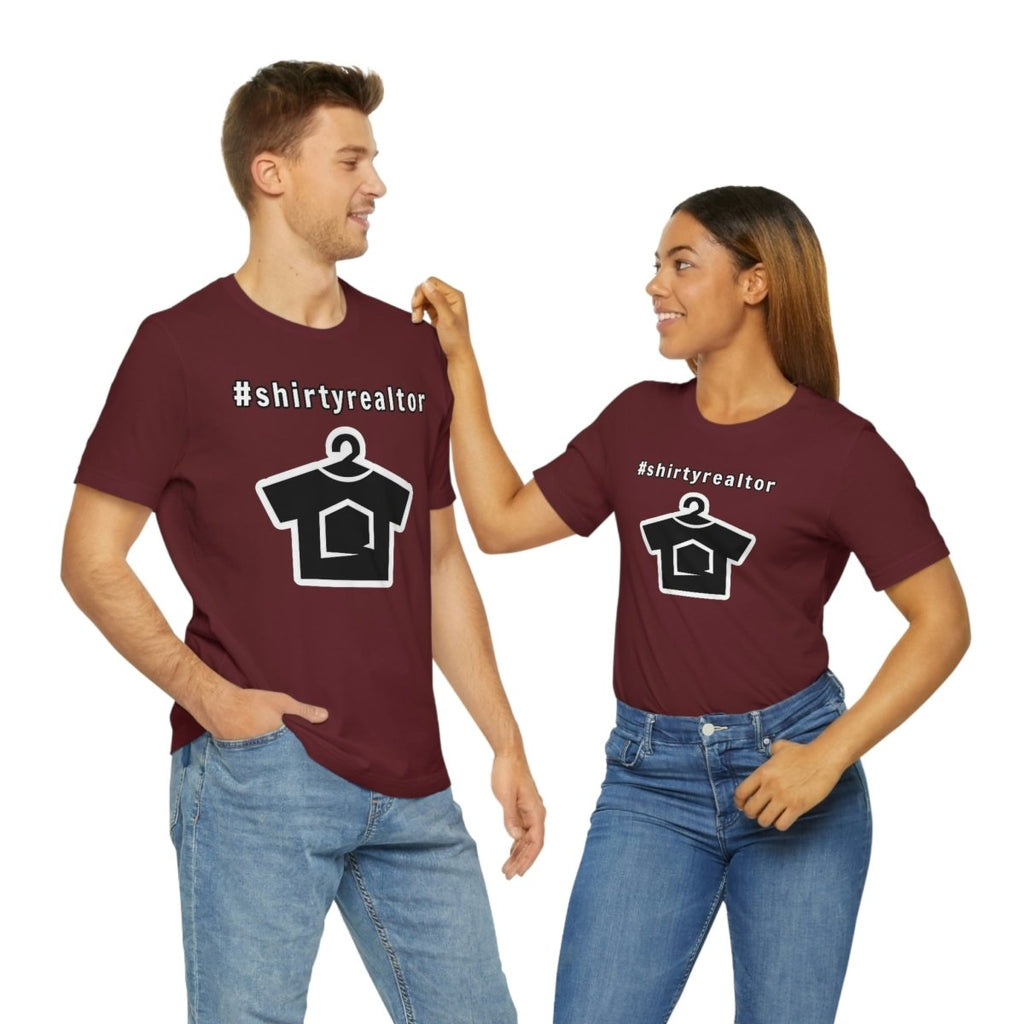 Hashtag ShirtyRealtor and Logo - T-Shirt | ShirtyAgents