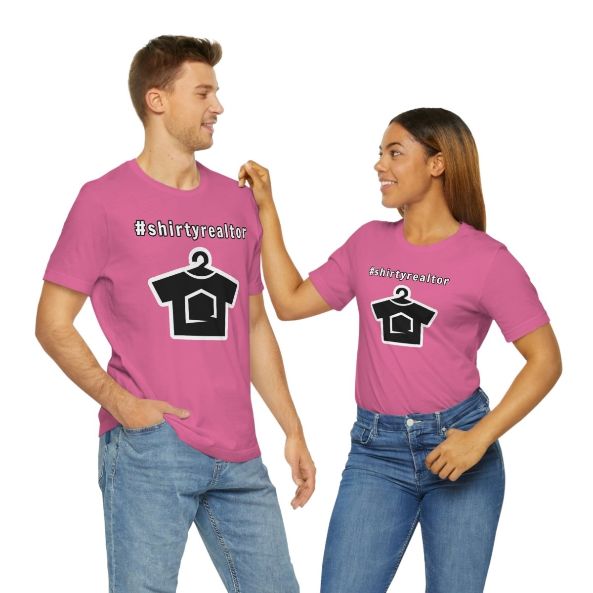 Hashtag ShirtyRealtor and Logo - T-Shirt | ShirtyAgents