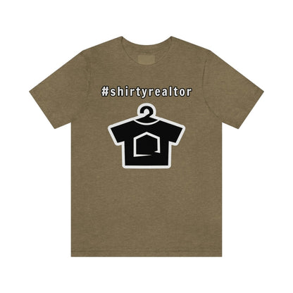 Hashtag ShirtyRealtor and Logo - T-Shirt | ShirtyAgents