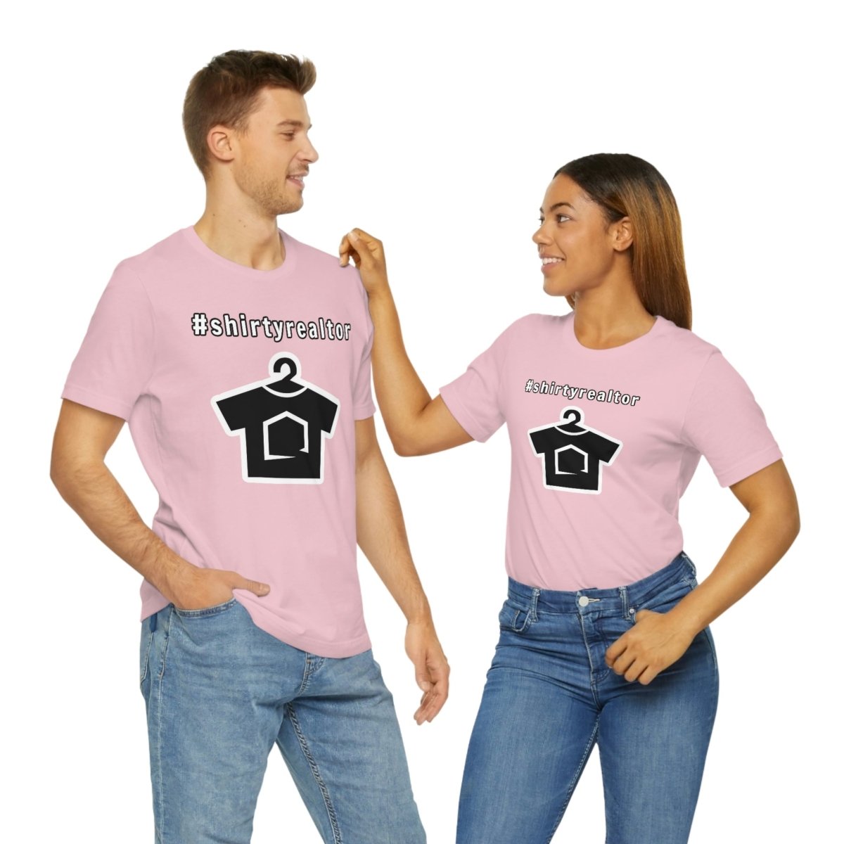 Hashtag ShirtyRealtor and Logo - T-Shirt | ShirtyAgents
