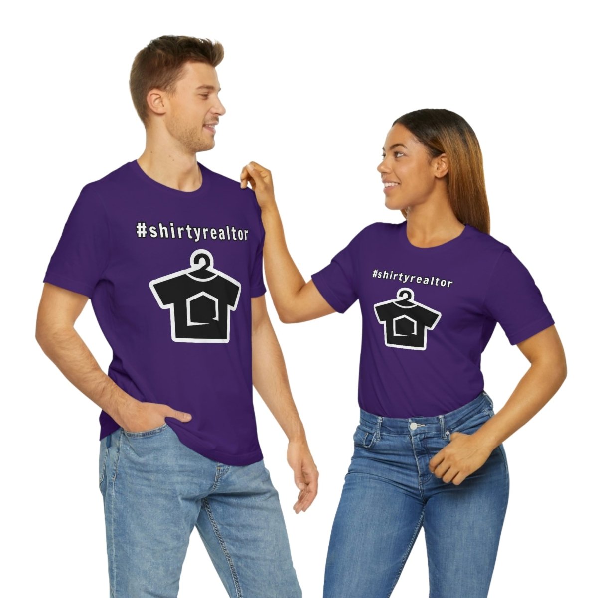 Hashtag ShirtyRealtor and Logo - T-Shirt | ShirtyAgents