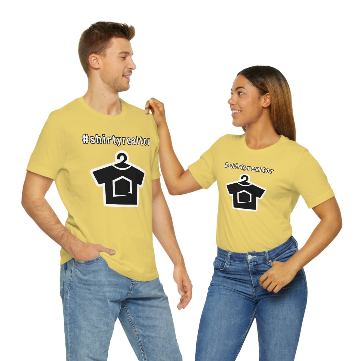 Hashtag ShirtyRealtor and Logo - T-Shirt | ShirtyAgents