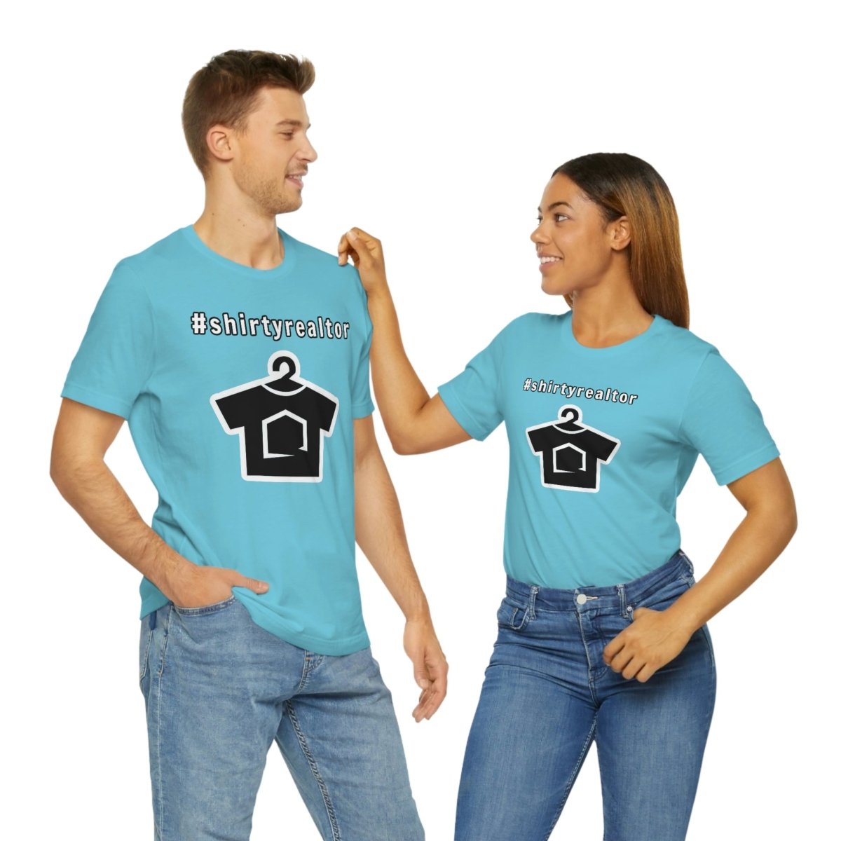 Hashtag ShirtyRealtor and Logo - T-Shirt | ShirtyAgents