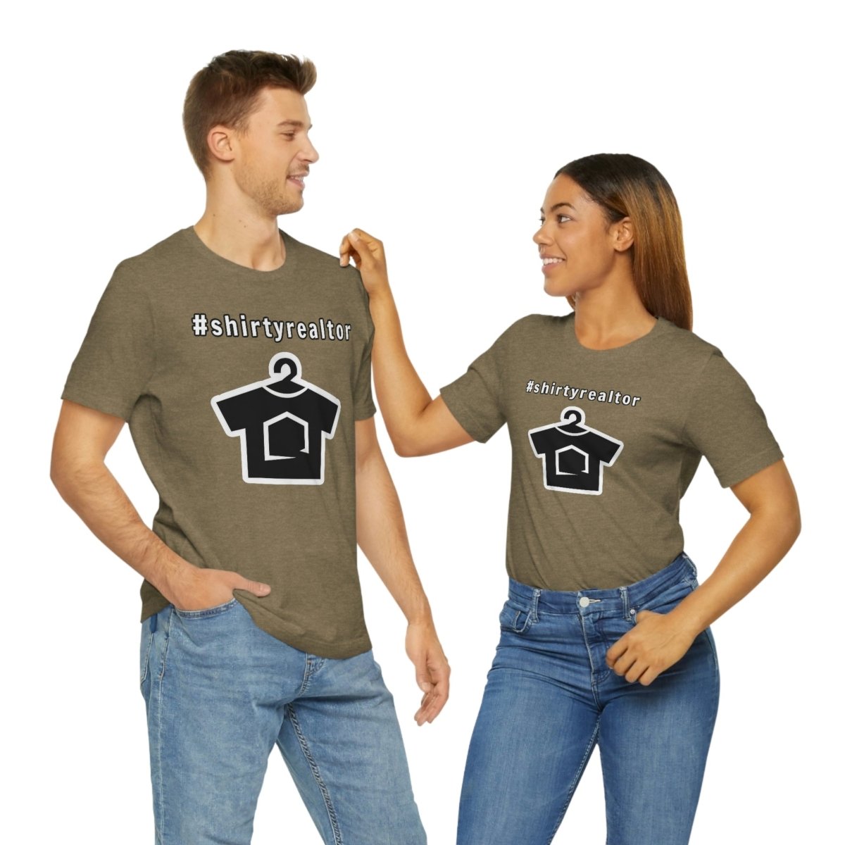Hashtag ShirtyRealtor and Logo - T-Shirt | ShirtyAgents