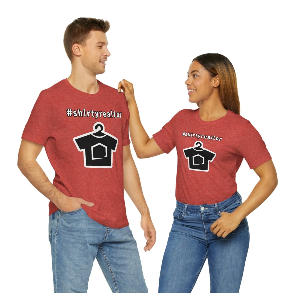 Hashtag ShirtyRealtor and Logo - T-Shirt | ShirtyAgents