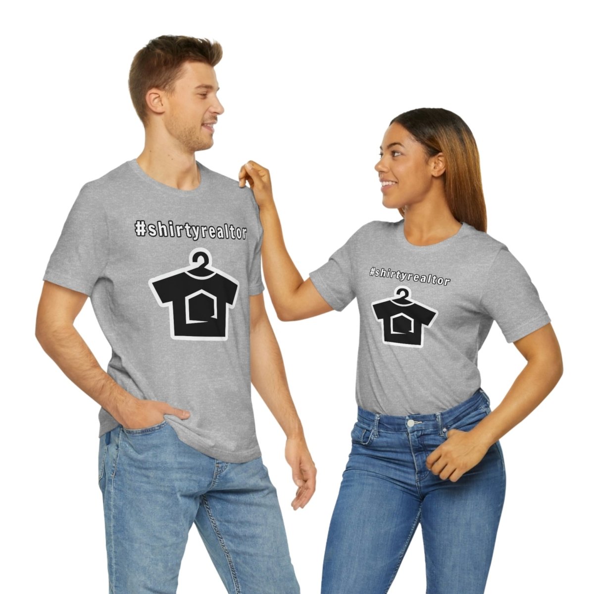 Hashtag ShirtyRealtor and Logo - T-Shirt | ShirtyAgents