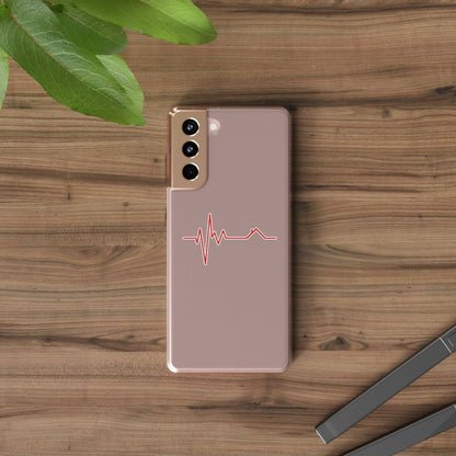 Housebeat Red Clear Phone Case - Phone Case | ShirtyAgents