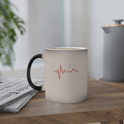 Housebeat Red Color Changing Mug - Mug | ShirtyAgents