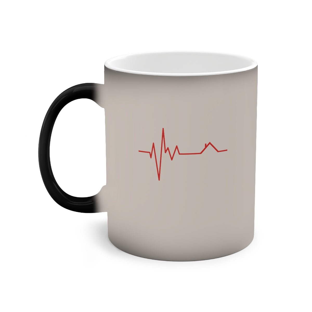 Housebeat Red Color Changing Mug - Mug | ShirtyAgents