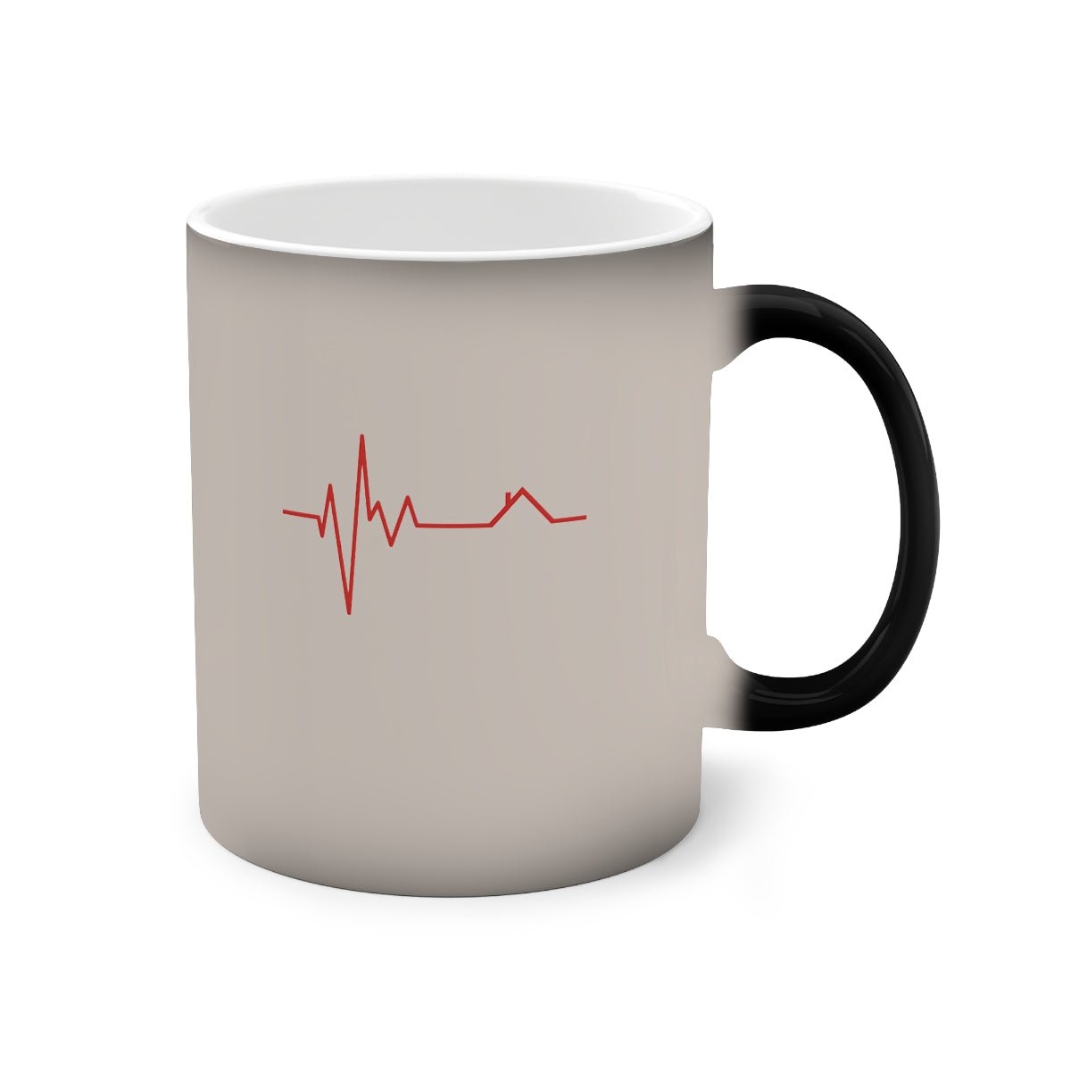 Housebeat Red Color Changing Mug - Mug | ShirtyAgents