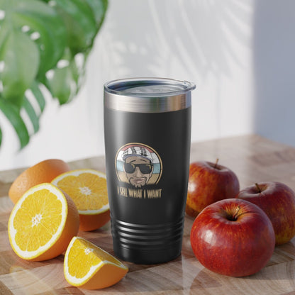 I Sell What I Want Ringneck Tumbler ianofaustin - Mug | ShirtyAgents