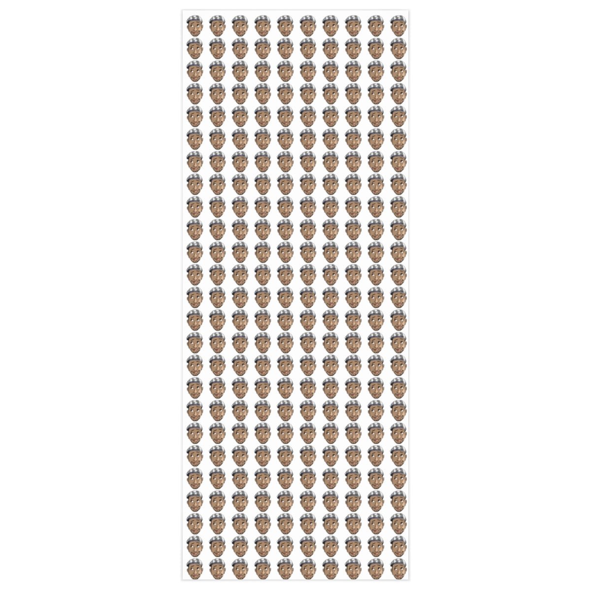 ianofaustin Head Logo Wrapping Paper - Home Decor | ShirtyAgents