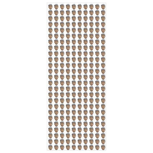 ianofaustin Head Logo Wrapping Paper - Home Decor | ShirtyAgents