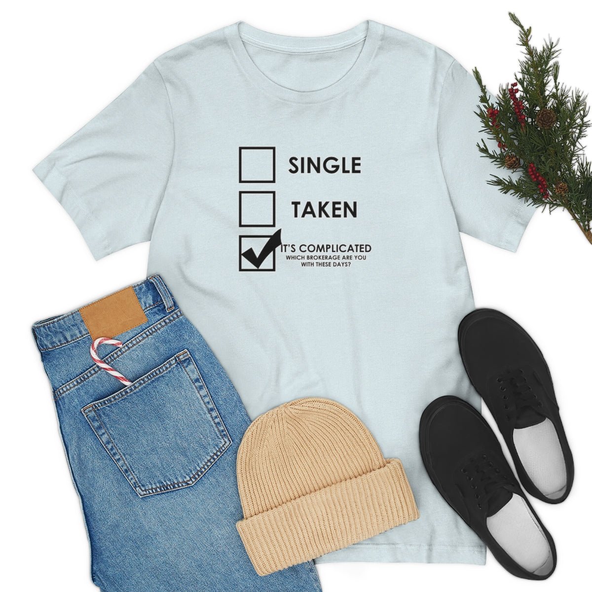 It's Complicated Which Brokerage Are You With - T-Shirt | ShirtyAgents