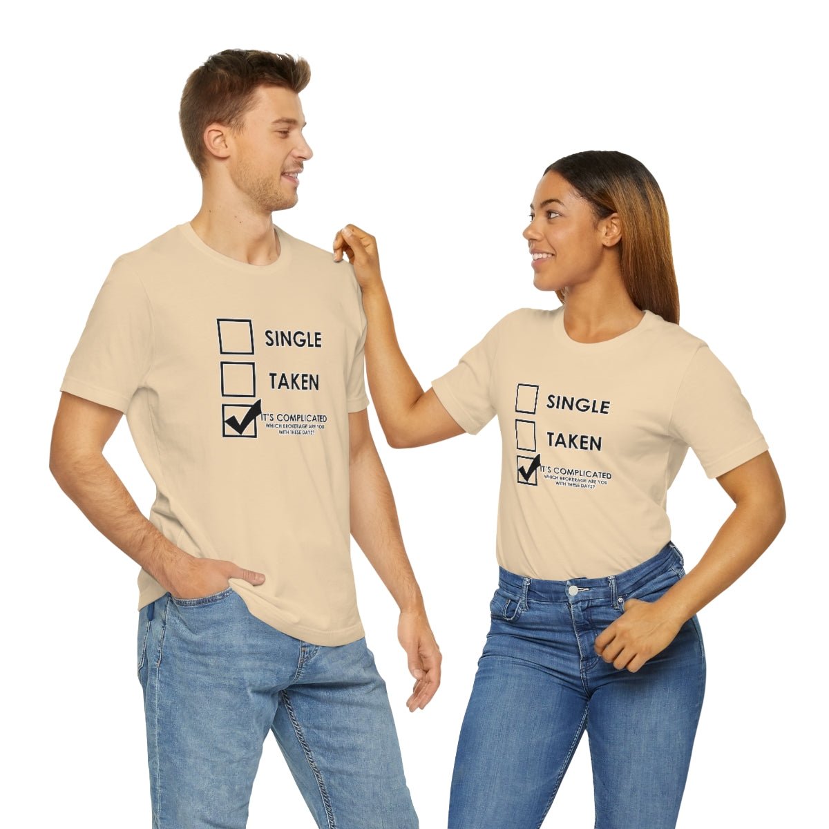 It's Complicated Which Brokerage Are You With - T-Shirt | ShirtyAgents