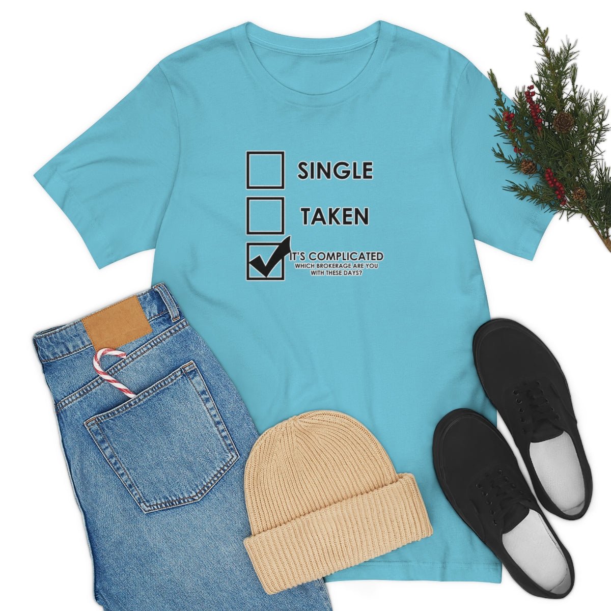 It's Complicated Which Brokerage Are You With - T-Shirt | ShirtyAgents