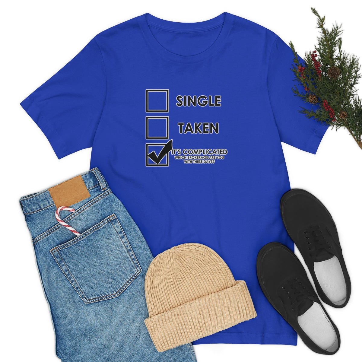 It's Complicated Which Brokerage Are You With - T-Shirt | ShirtyAgents