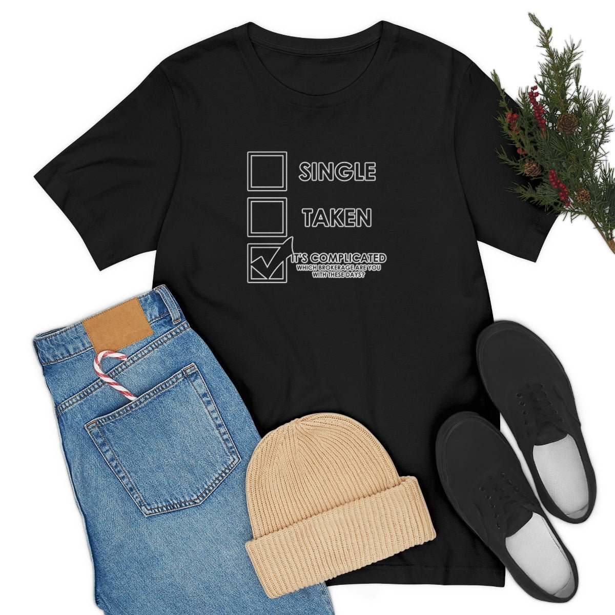 It's Complicated Which Brokerage Are You With - T-Shirt | ShirtyAgents