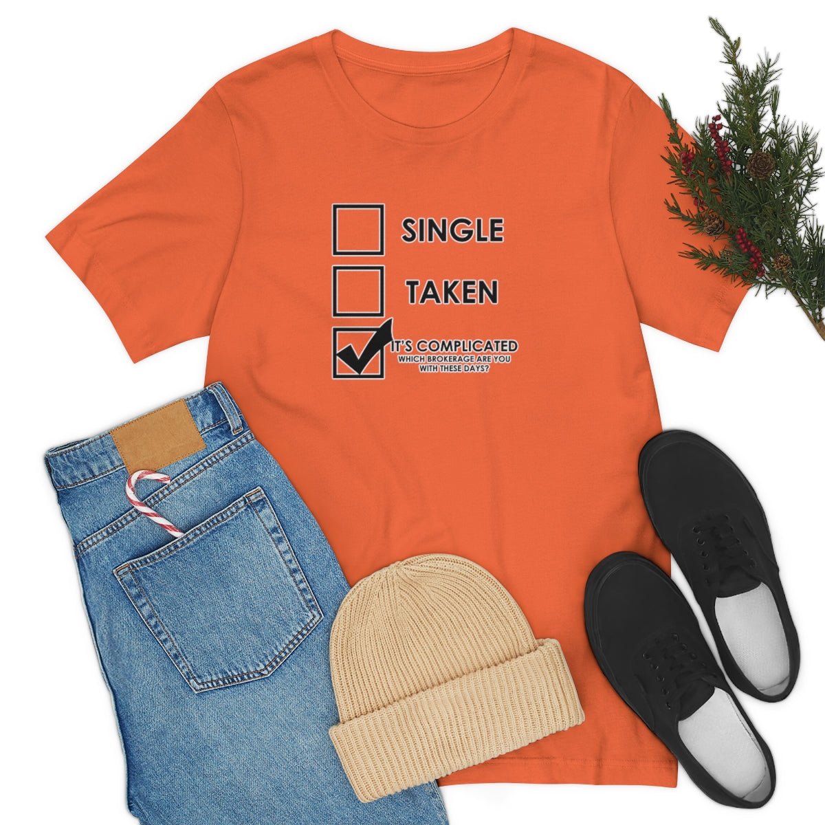 It's Complicated Which Brokerage Are You With - T-Shirt | ShirtyAgents
