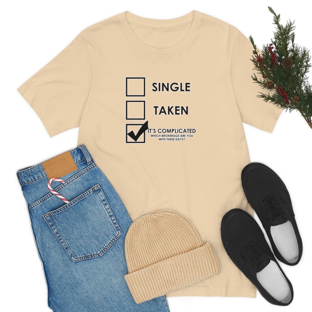 It's Complicated Which Brokerage Are You With - T-Shirt | ShirtyAgents