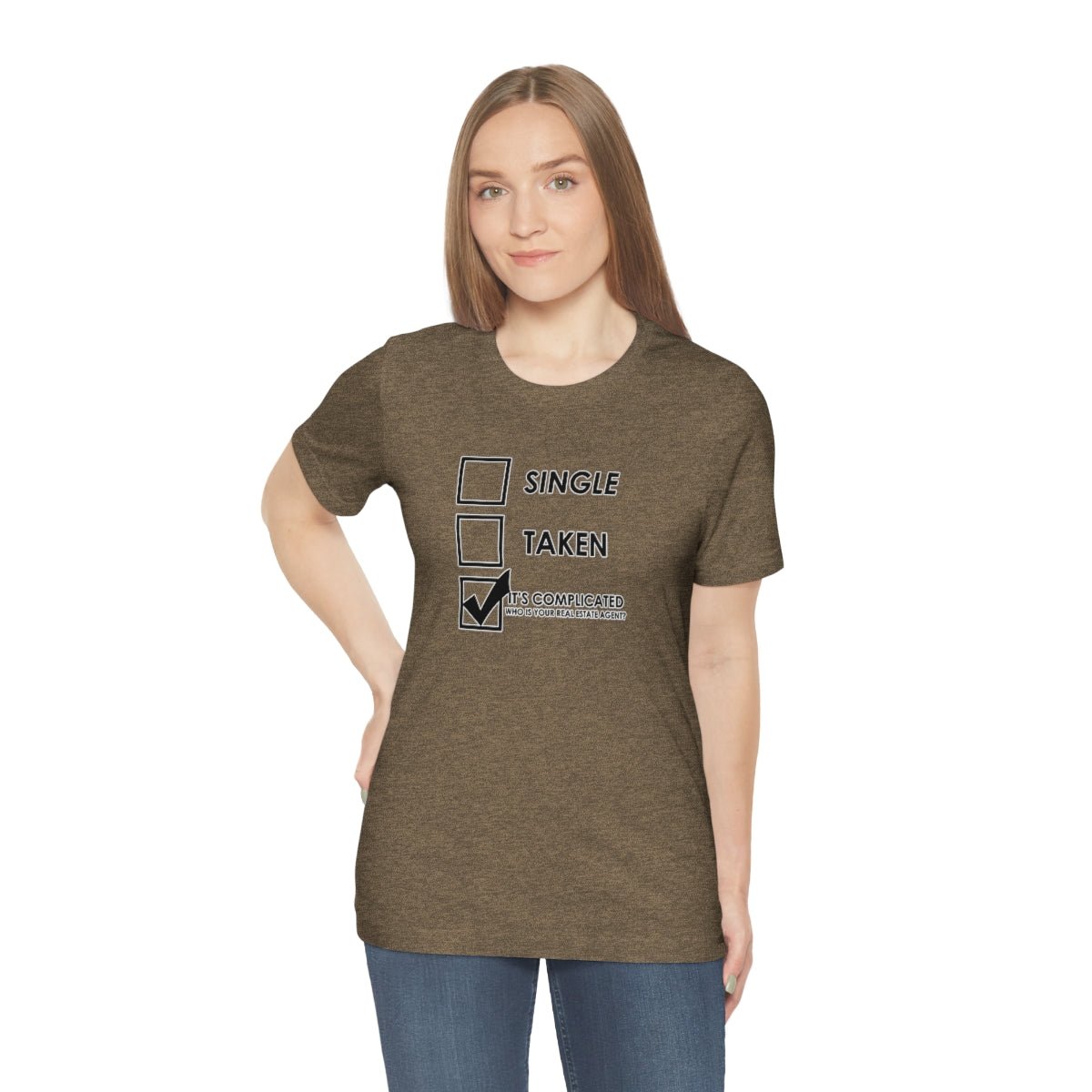 It's Complicated Who Is Your Real Estate Agent - T-Shirt | ShirtyAgents