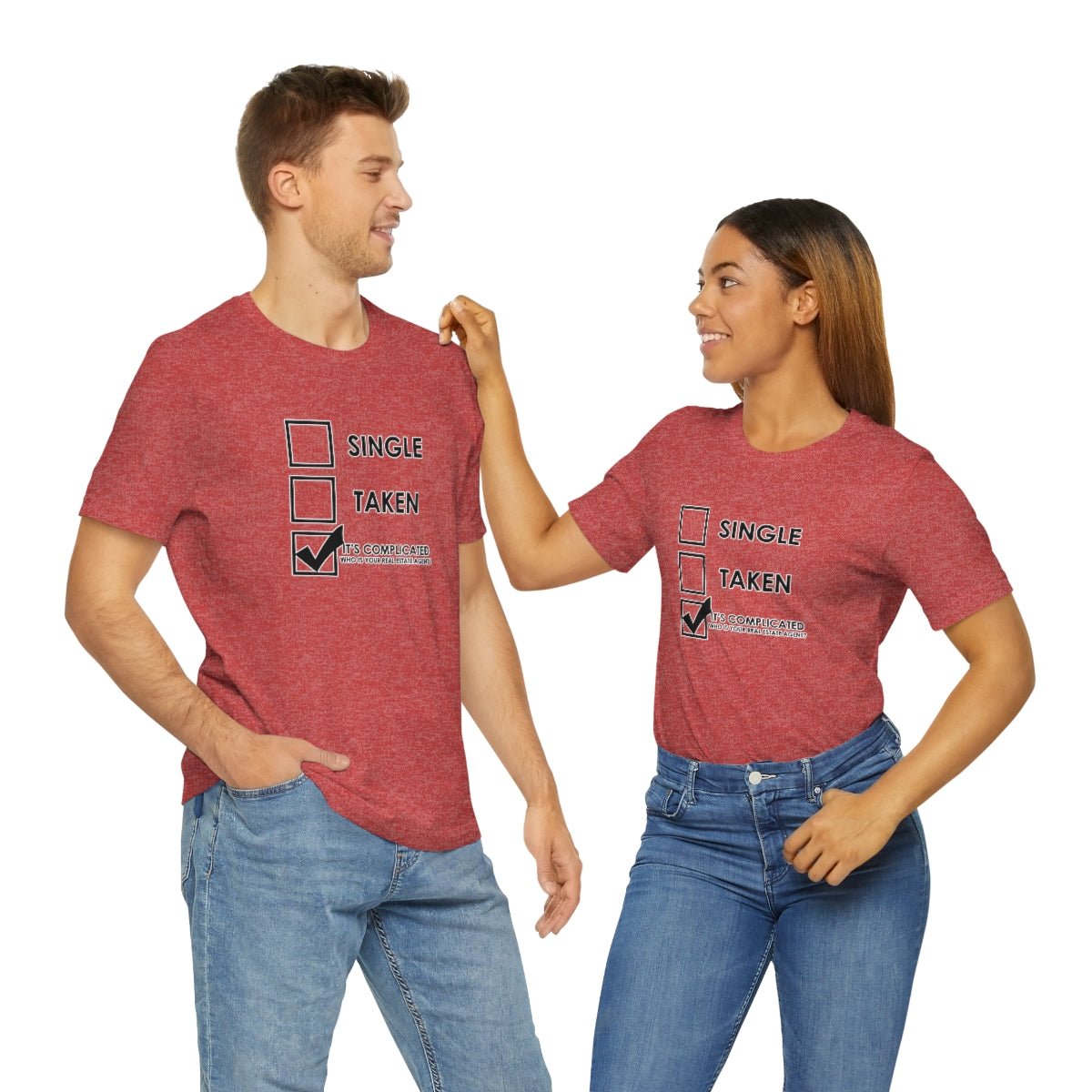 It's Complicated Who Is Your Real Estate Agent - T-Shirt | ShirtyAgents