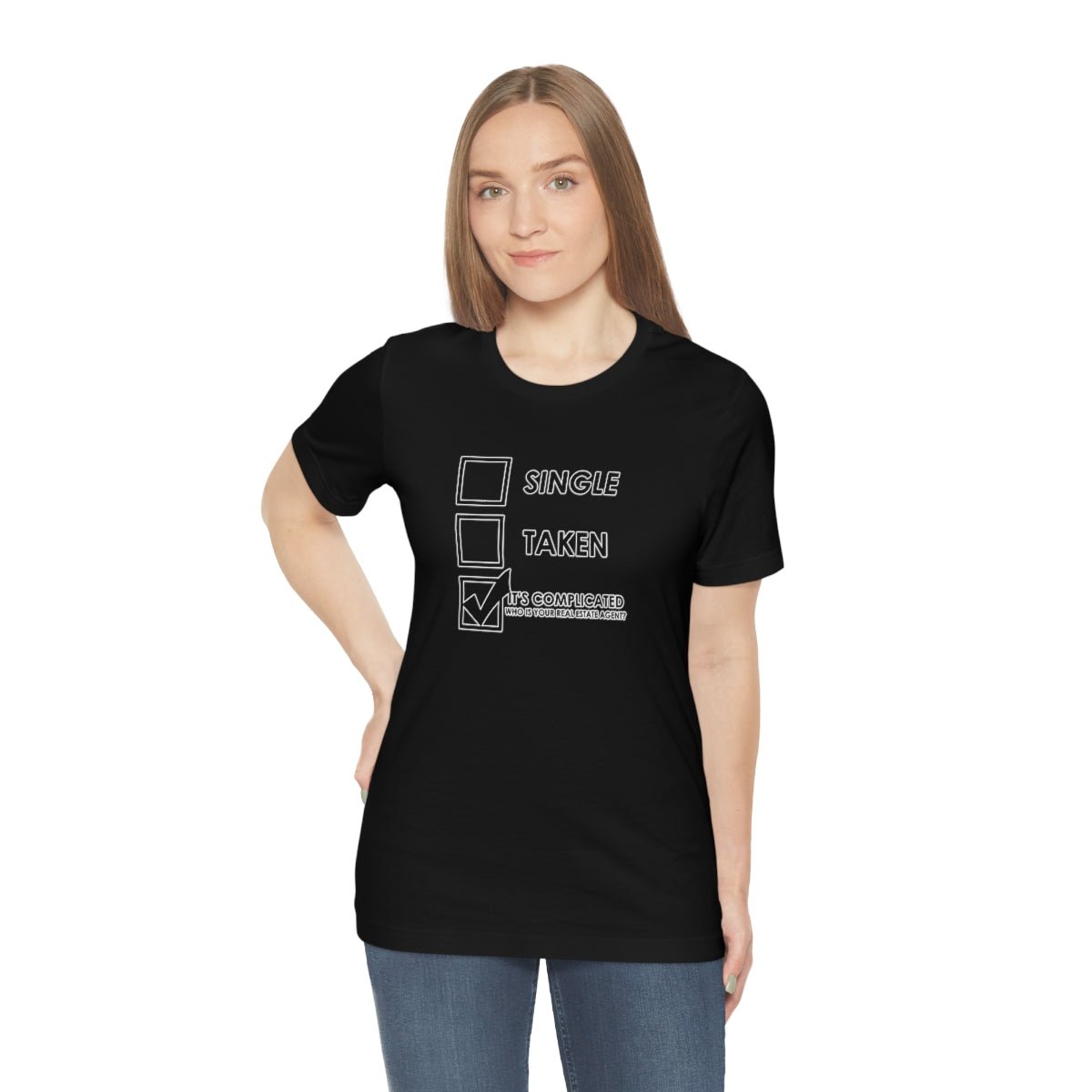 It's Complicated Who Is Your Real Estate Agent - T-Shirt | ShirtyAgents