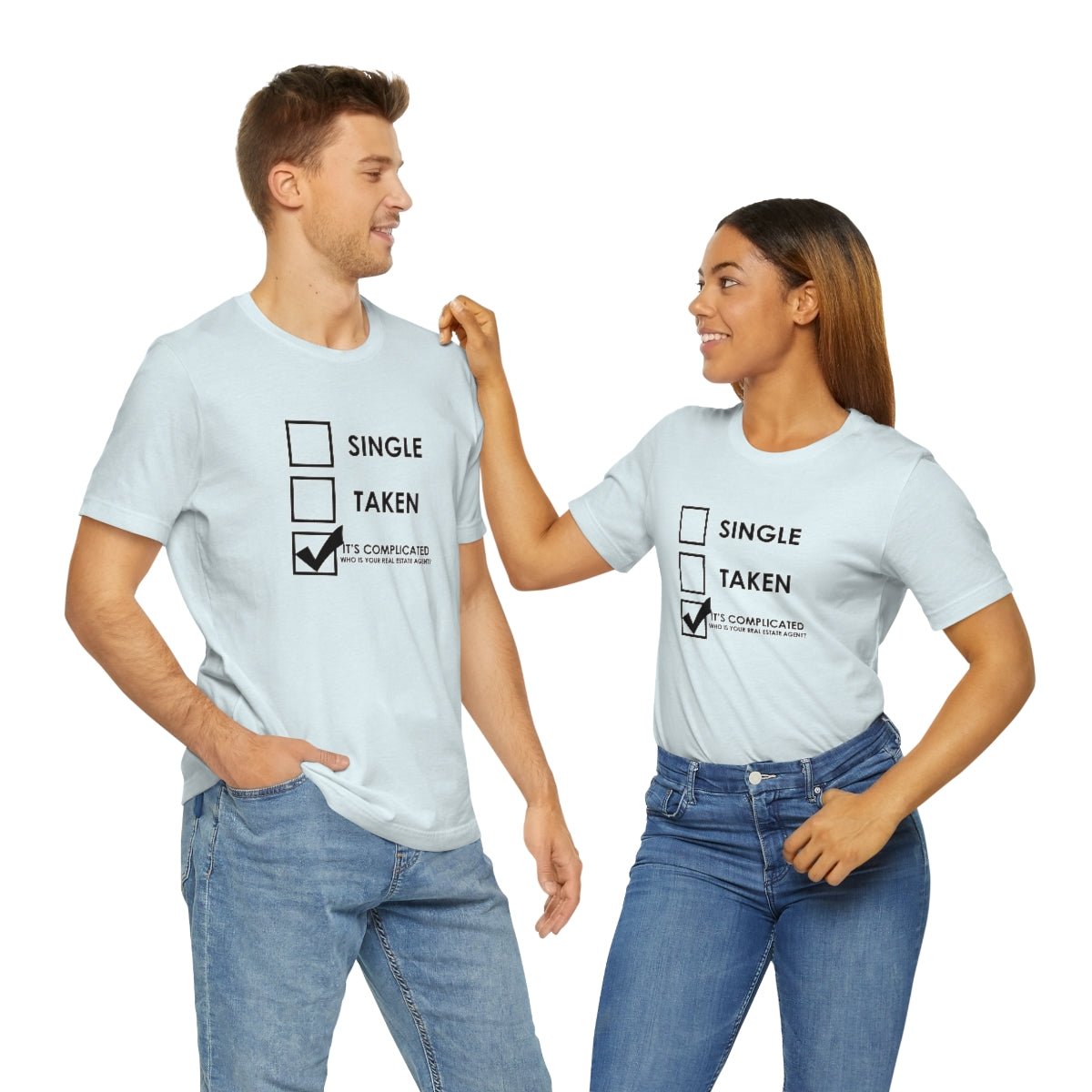 It's Complicated Who Is Your Real Estate Agent - T-Shirt | ShirtyAgents