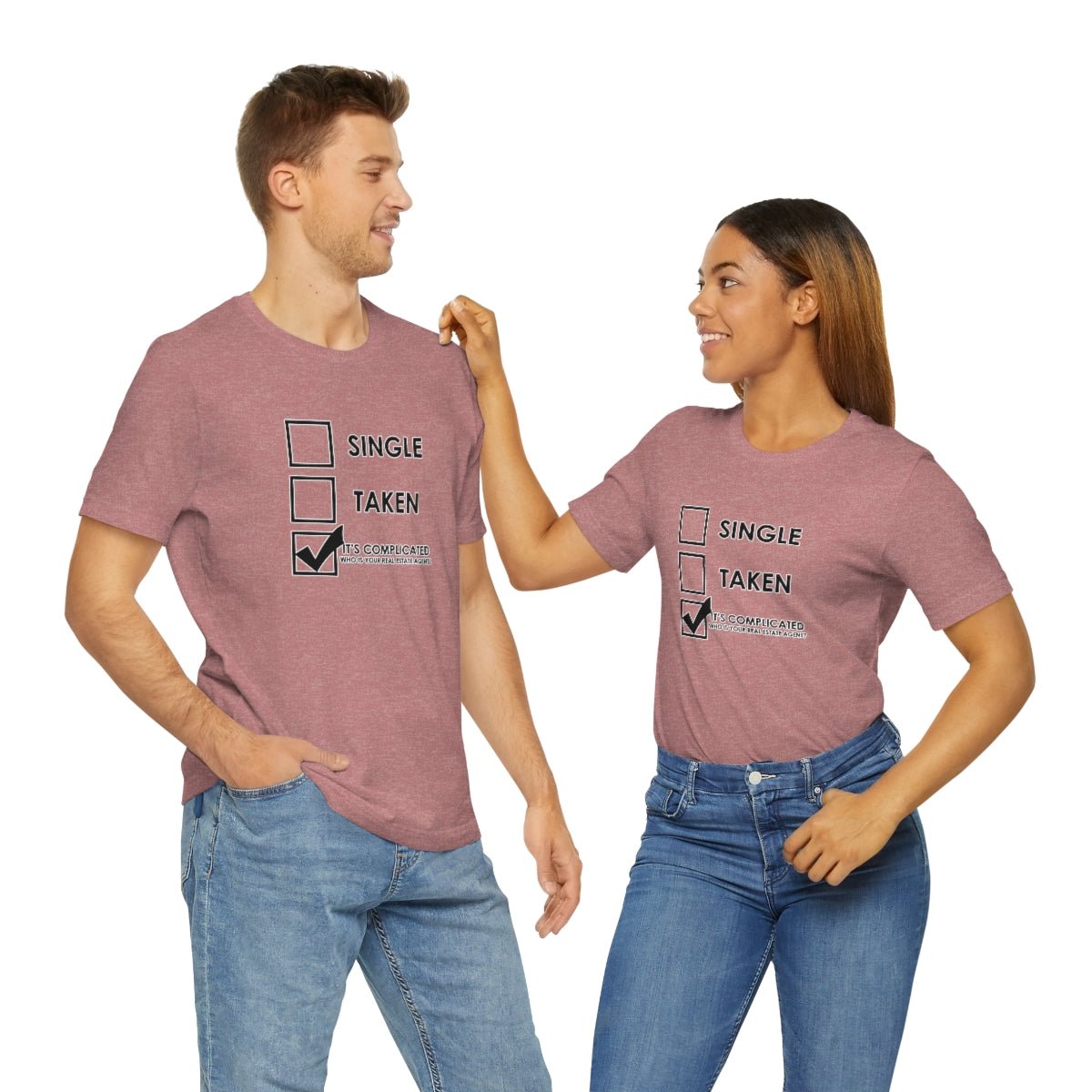 It's Complicated Who Is Your Real Estate Agent - T-Shirt | ShirtyAgents