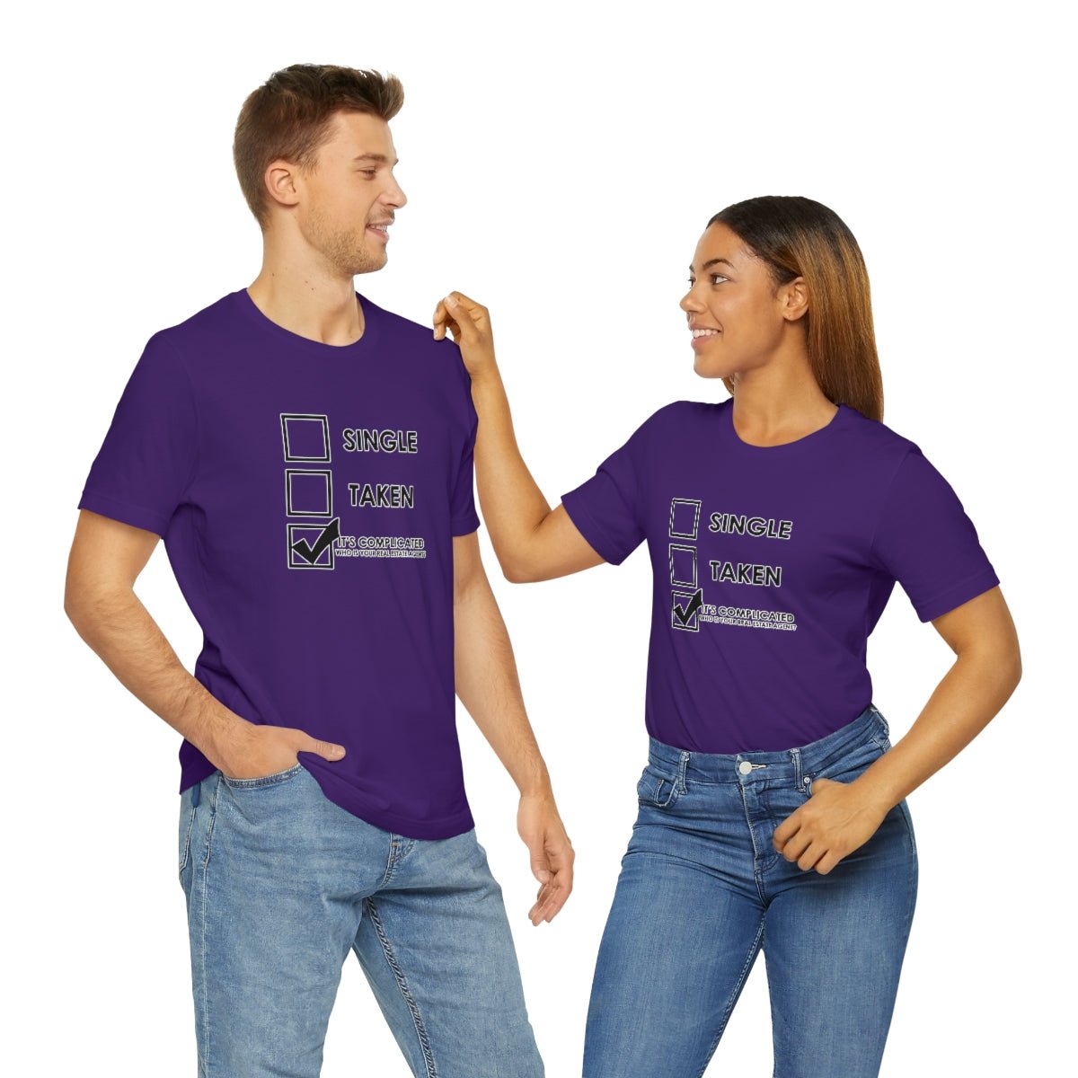 It's Complicated Who Is Your Real Estate Agent - T-Shirt | ShirtyAgents