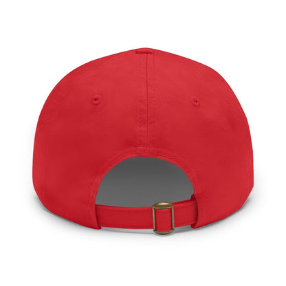 Jumpman Dad Hat with Leather Patch ianofaustin - Hats | ShirtyAgents