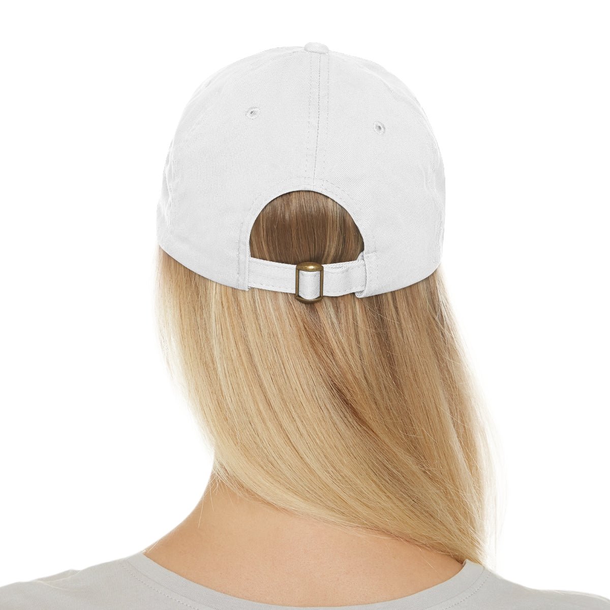 Jumpman Dad Hat with Leather Patch ianofaustin - Hats | ShirtyAgents