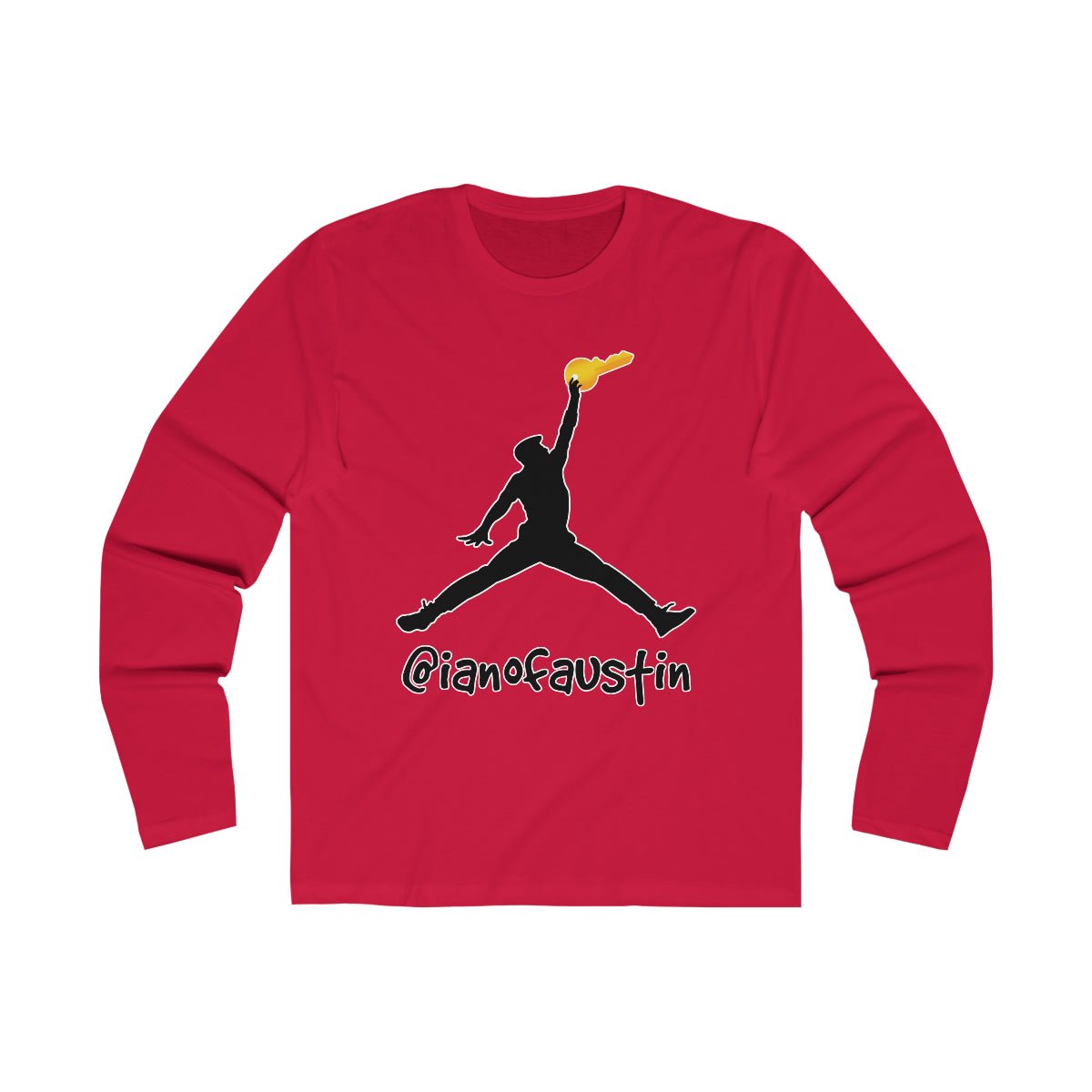 Jumpman Men's Long Sleeve Crew Tee ianofaustin - Long - sleeve | ShirtyAgents