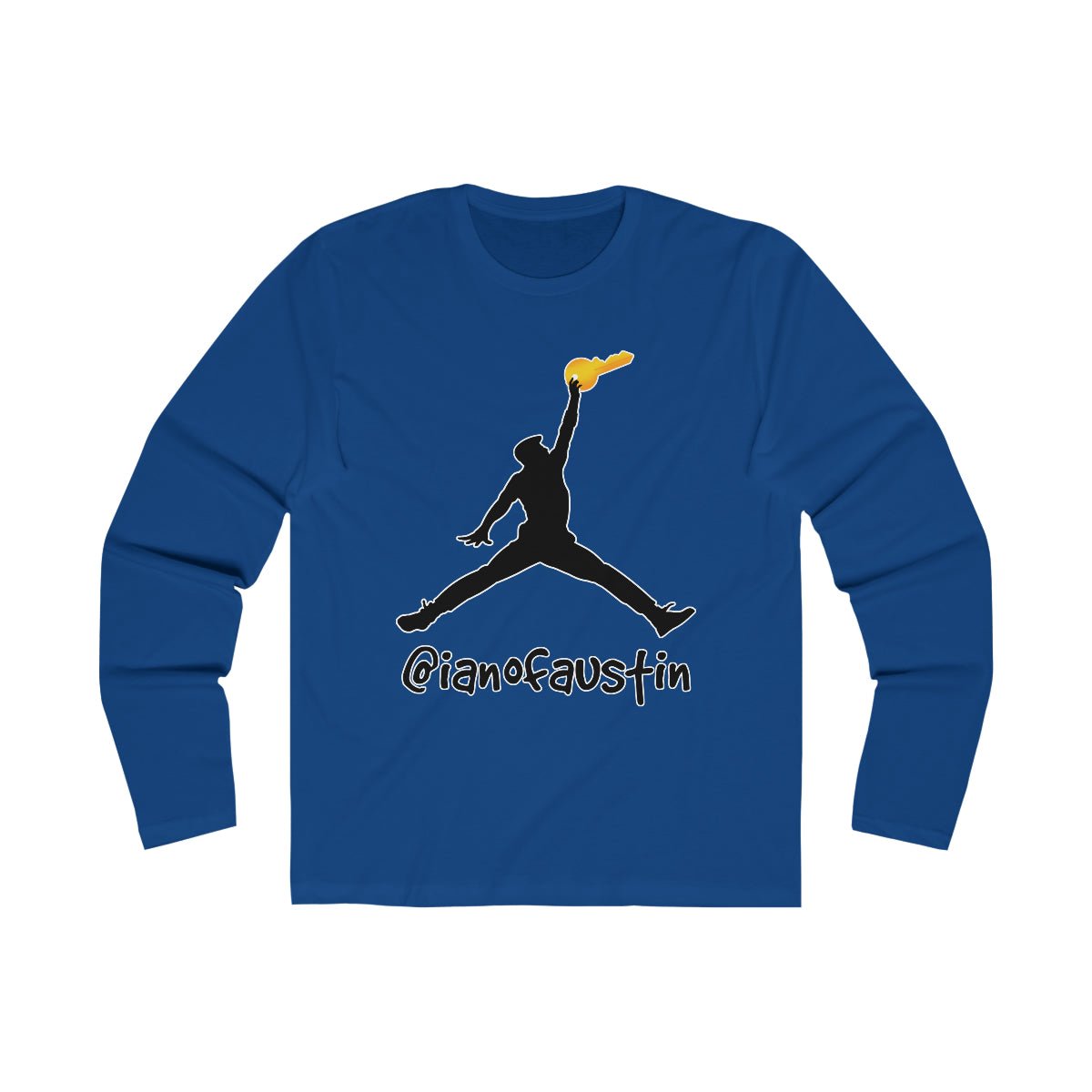 Jumpman Men's Long Sleeve Crew Tee ianofaustin - Long - sleeve | ShirtyAgents