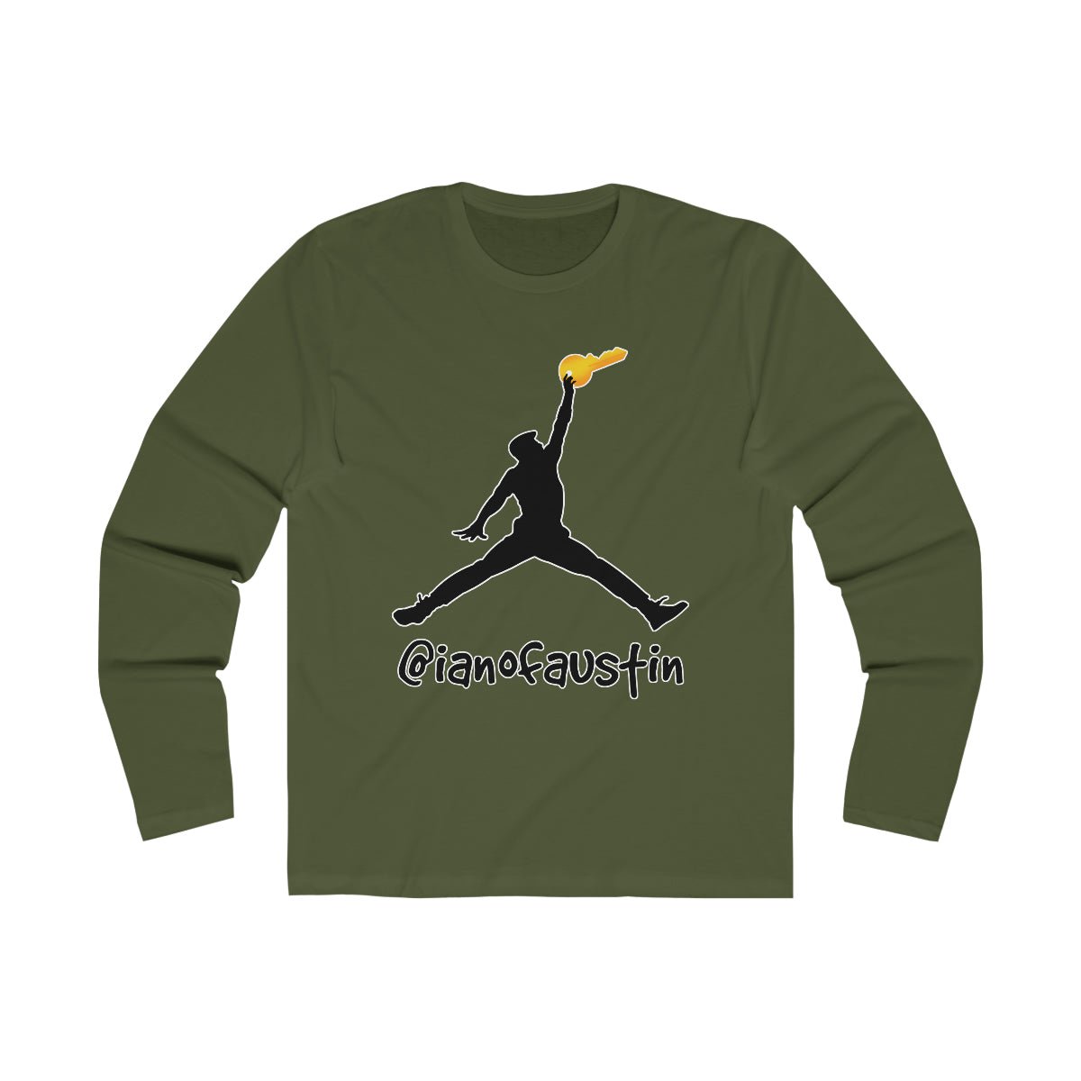 Jumpman Men's Long Sleeve Crew Tee ianofaustin - Long - sleeve | ShirtyAgents