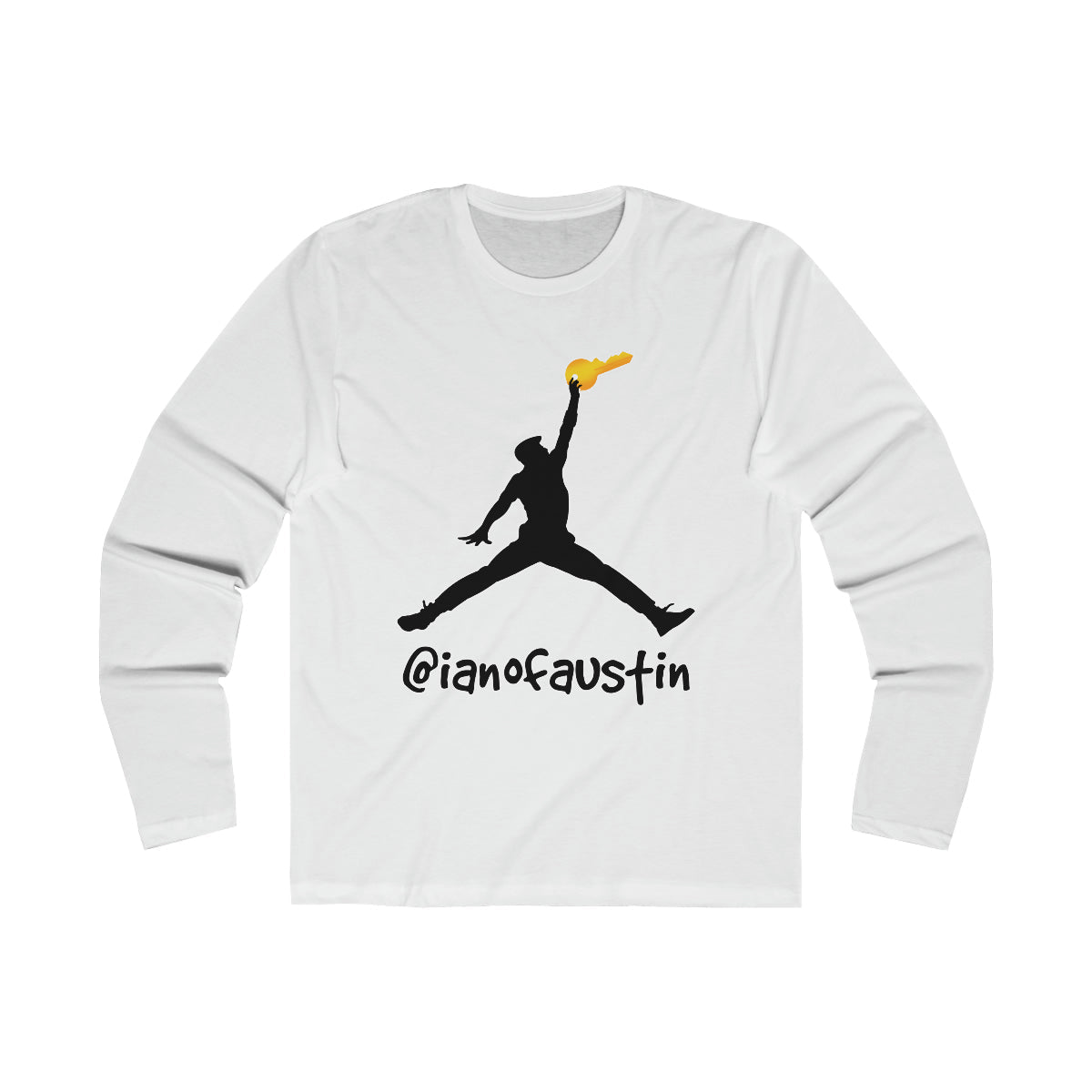 Jumpman Men's Long Sleeve Crew Tee ianofaustin - Long - sleeve | ShirtyAgents