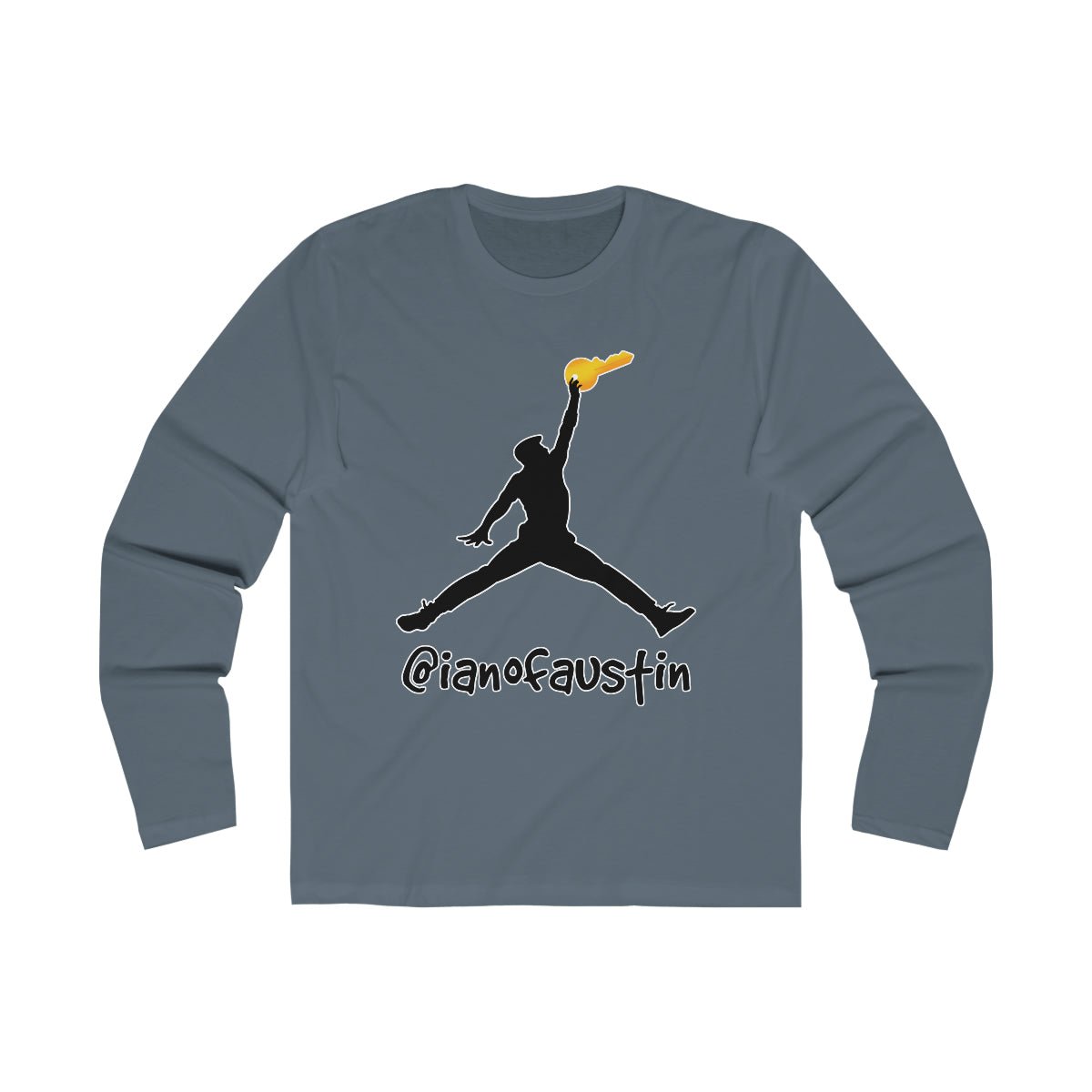 Jumpman Men's Long Sleeve Crew Tee ianofaustin - Long - sleeve | ShirtyAgents