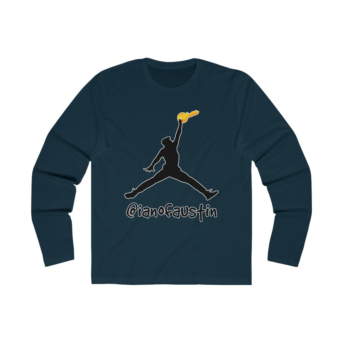 Jumpman Men's Long Sleeve Crew Tee ianofaustin - Long - sleeve | ShirtyAgents