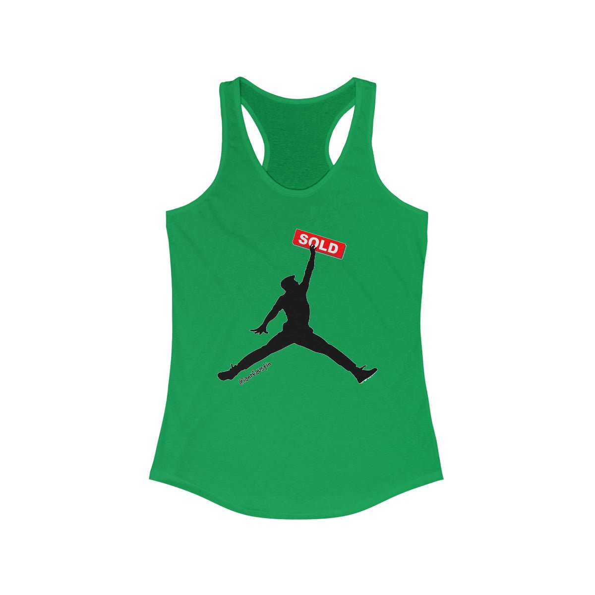 Jumpman Realtor Women's Ideal Racerback Tank ianofaustin - Tank Top | ShirtyAgents