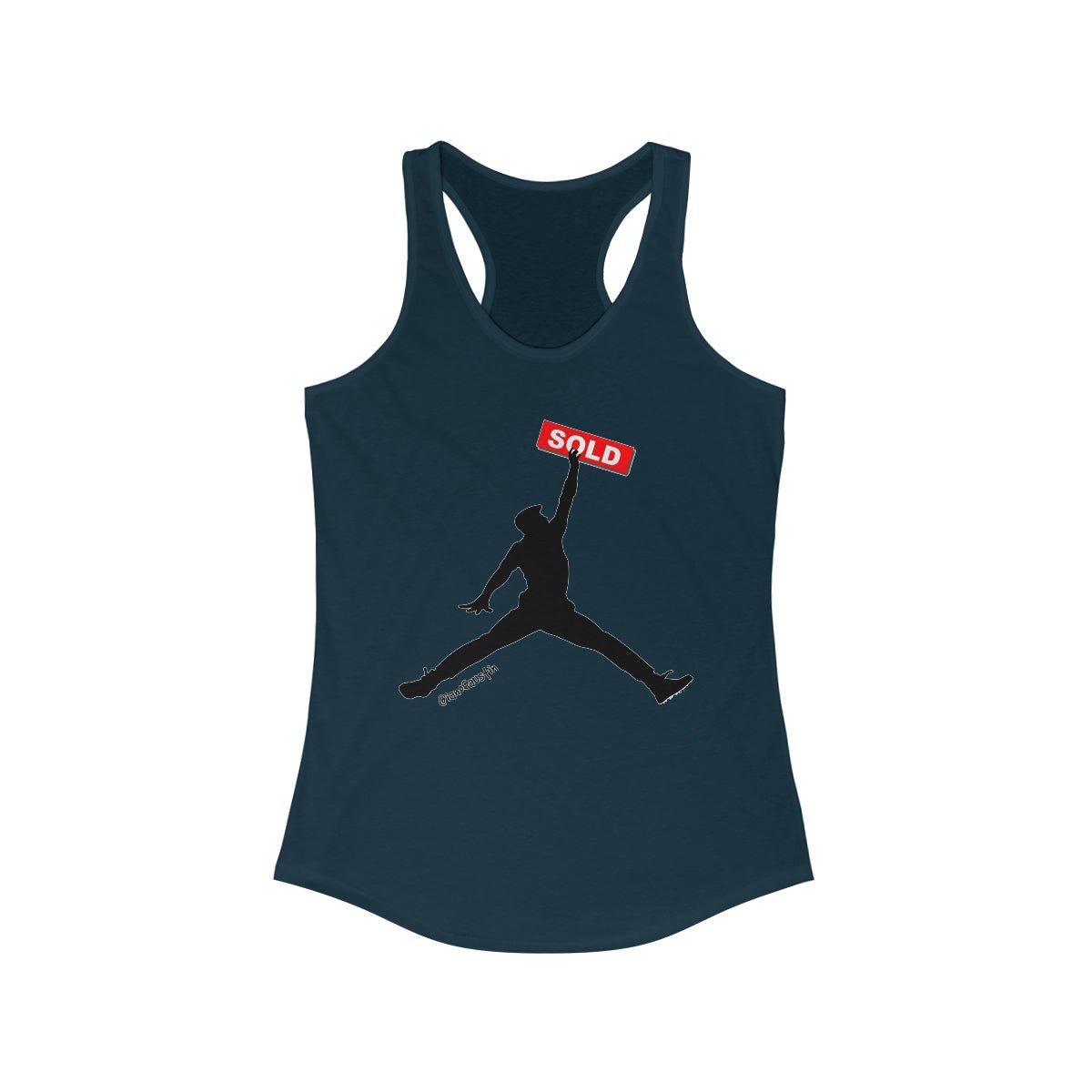 Jumpman Realtor Women's Ideal Racerback Tank ianofaustin - Tank Top | ShirtyAgents