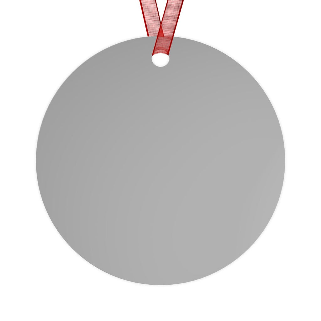 Merry Christmas Head Metal Ornament ianofaustin - Home Decor | ShirtyAgents