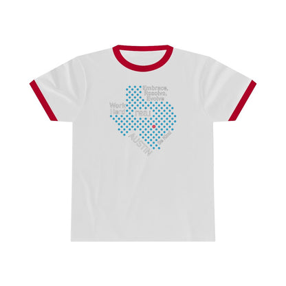 REAL Austin Texas Ringer Tee - T-Shirt | ShirtyAgents