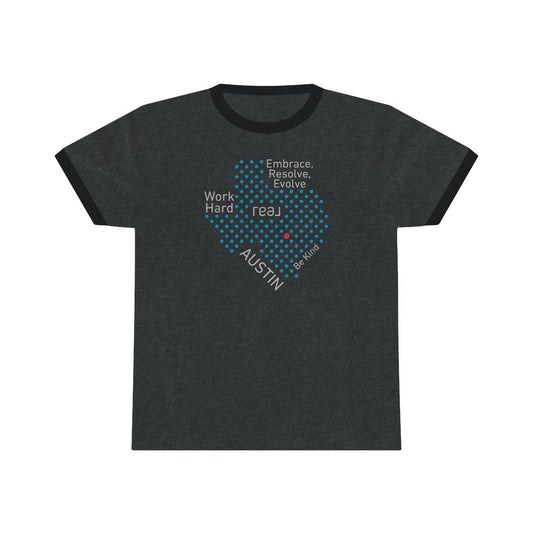 REAL Austin Texas Ringer Tee - T-Shirt | ShirtyAgents