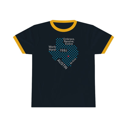 REAL Austin Texas Ringer Tee - T-Shirt | ShirtyAgents